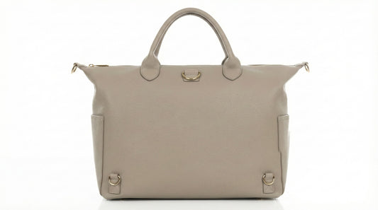 Líonoir 'Classique' (Luier)tas (Vegan leather) Beige/Gold